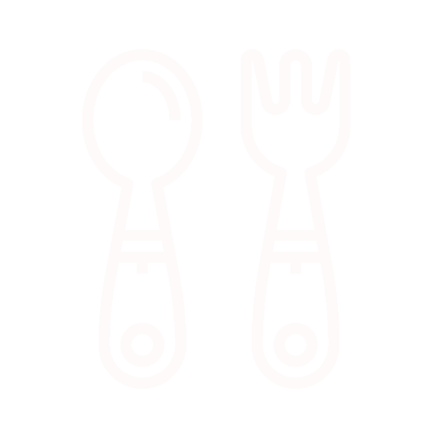 Logo with utensils